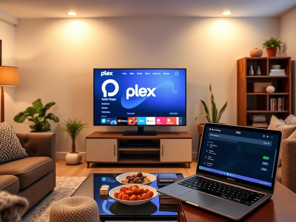 how to set up split tunnel vpn for plex