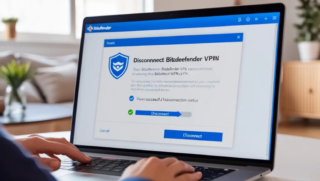 How to Disconnect Bitdefender VPN