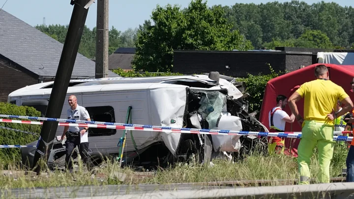 ‘One of the worst accidents’ at Belgian level crossing, officials say after deadly crash