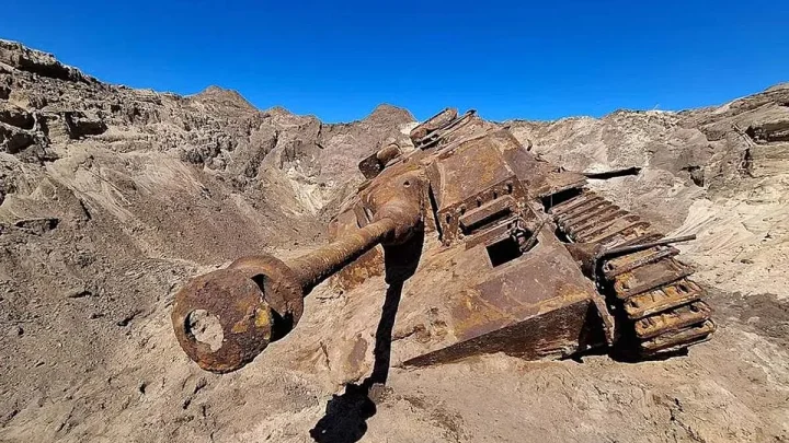 Exceptional condition: World War II assault gun found