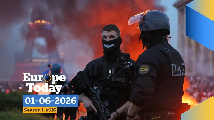 Live. Europe Today: PSG’s Champions League triumph marred by violence across France