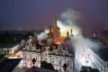 Russian strikes on Ukraine kill at least 11 and leave historic Kyiv cathedral in flames
