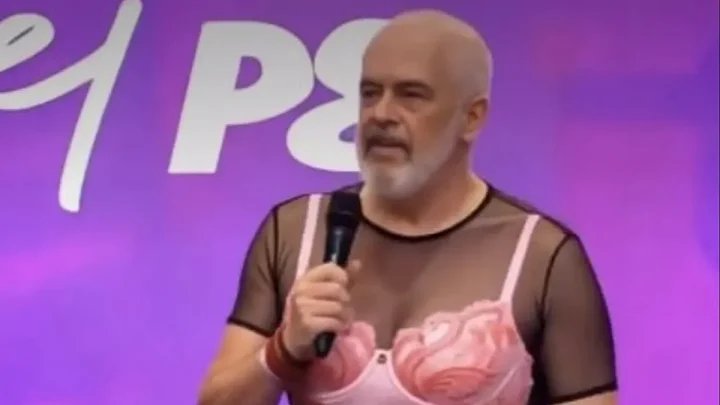 Albania’s PM posts AI video of himself in miniskirt in swipe at online influencers