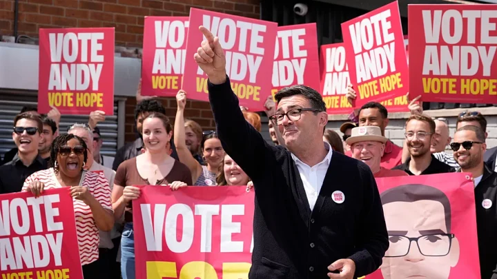 Andy Burnham wins key UK by-election, setting up Labour leadership battle with Starmer