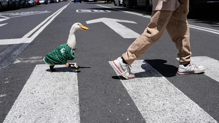 Video. Meet Merlin: The duck that became the World Cup’s viral mascot