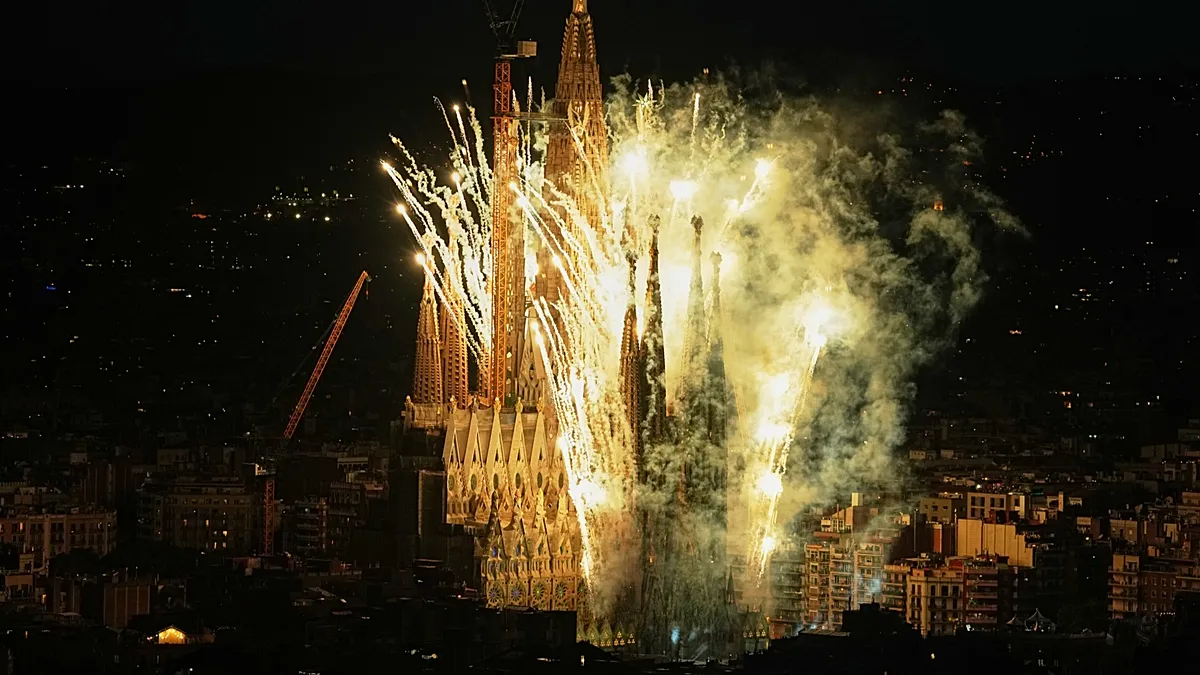 After 144 Years, Pope Leo XIV blesses the completion of Sagrada Familia’s tallest tower in Barcelona
