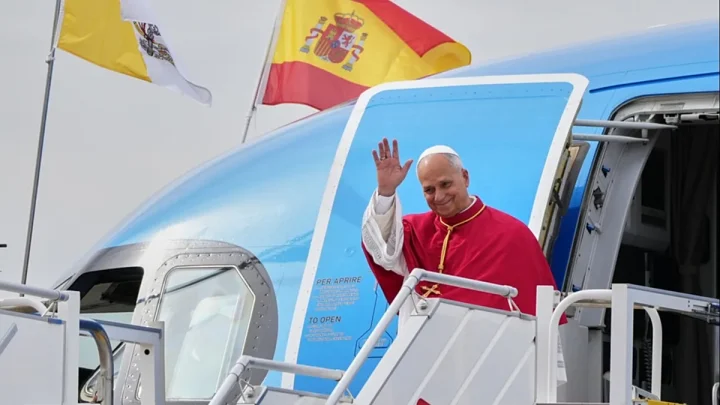 Pope Leo XIV calls for ‘end to polarisation’ as he makes the first papal visit to Spain in 15 years
