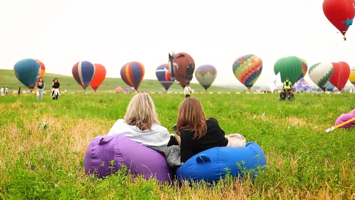 Video. Hot air balloons fill Kazakhstan skies as festival returns