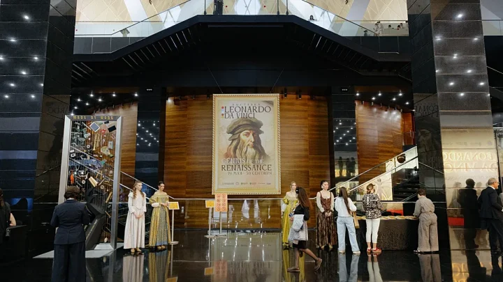 ‘Genius of the Renaissance’: Leonardo da Vinci exhibition opens in Astana