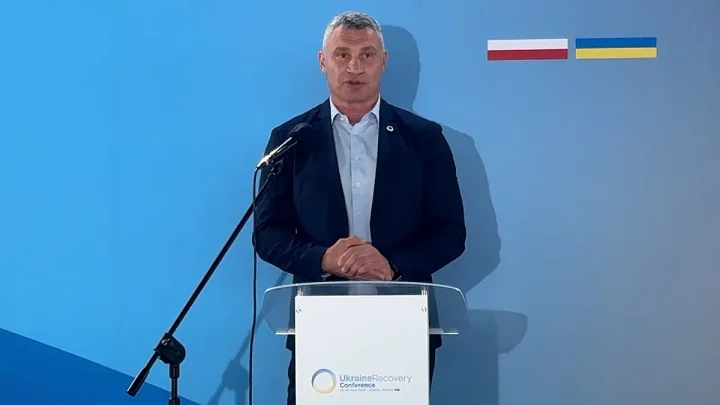 Kyiv mayor at Ukraine Recovery Conference in Gdańsk: ‘Ukraine must do exactly what Poland did’