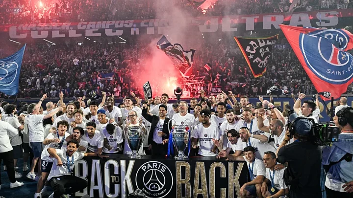 Crowning of PSG: an evening of celebrations at the Parc des Princes