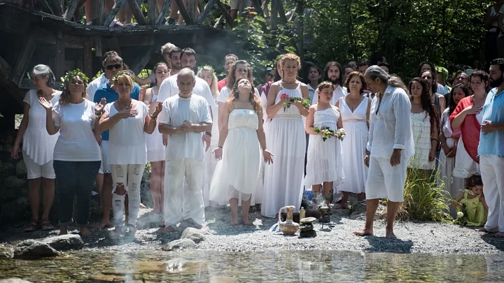 Celebrating Greece and its ancient gods: Annual polytheism festival takes place on Mount Olympus