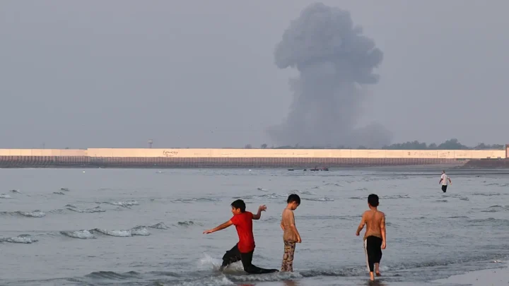 US launches strikes on Iran for third straight night as Trump says deal still ‘possible’