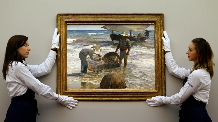 Tourist takes Sorolla painting lost in Seville home to Murcia: ‘I thought the frame was cool’