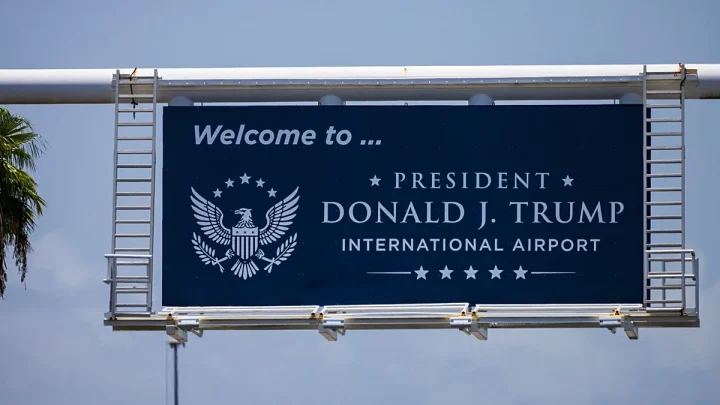 South Florida’s Palm Beach airport renamed President Donald J. Trump International