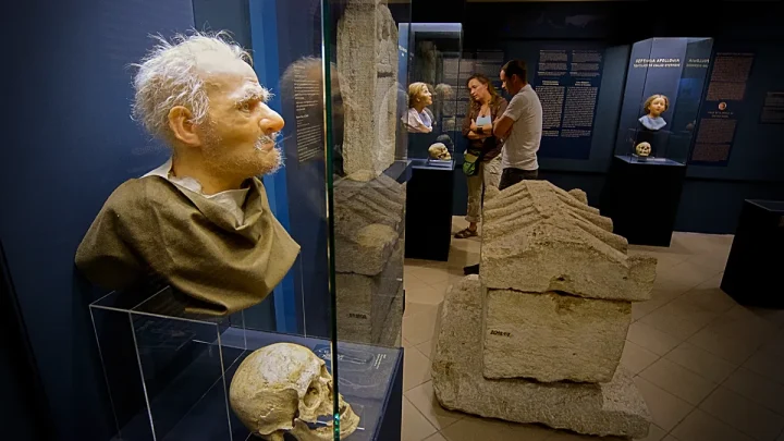 Video. Most realistic ancient roman faces revealed at Budapest exhibition